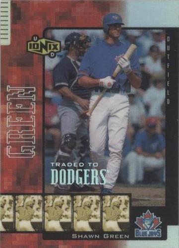 2000 Upper Deck Ionix - Shawn Green #R8