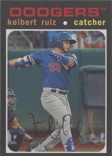 2020 Topps Heritage Minor League Edition - Keibert Ruiz #44