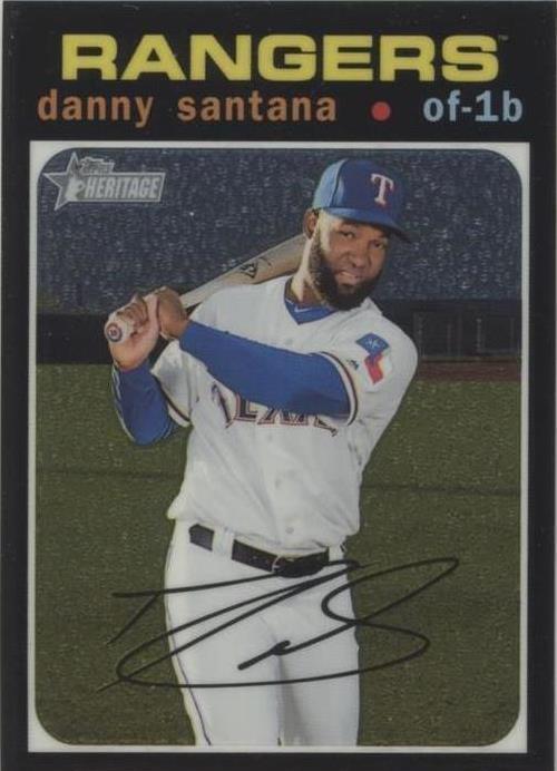 2020 Topps Heritage - Danny Santana #THC-175