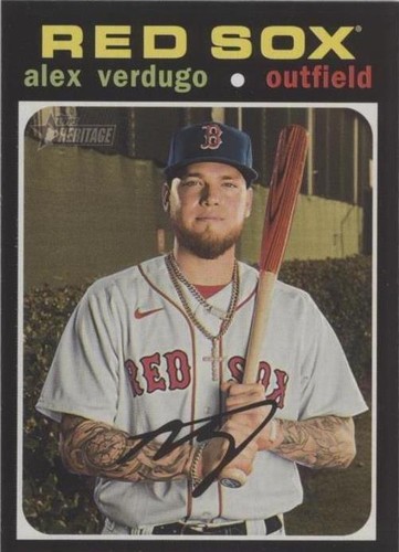 2020 Topps Heritage High Number - Alex Verdugo #725
