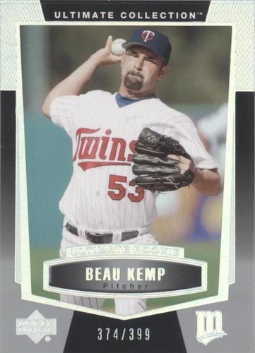 2003 Upper Deck Ultimate Collection - Beau Kemp #127
