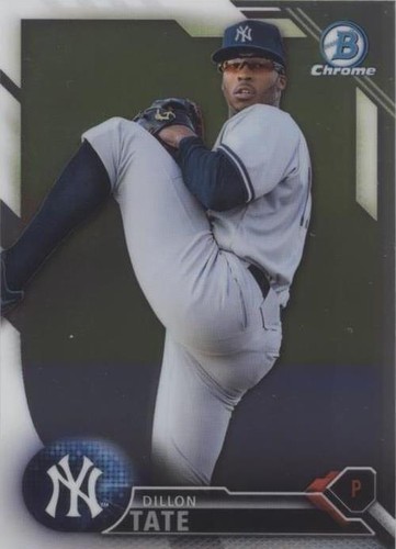 2016 Bowman Draft - Dillon Tate #BDC-132