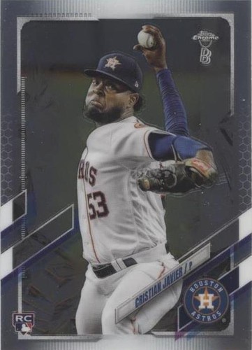 2021 Topps Chrome Ben Baller Edition - Cristian Javier #92