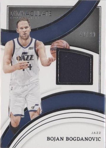 2021-22 Panini Immaculate Collection - Bojan Bogdanovic #ICM-BUJ