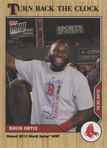2020 Topps Now Turn Back the Clock - David Ortiz #214