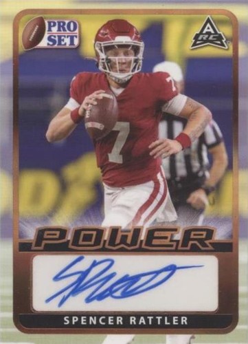 2021 Leaf Pro Set Power Spencer Rattler #BA-SR1