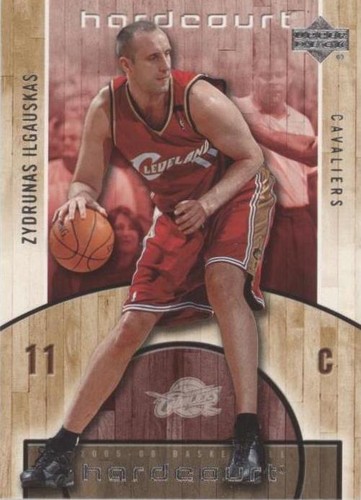 2005-06 Upper Deck Hardcourt - Zydrunas Ilgauskas #15