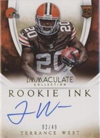 2014 Panini Immaculate Collection Terrance West #37