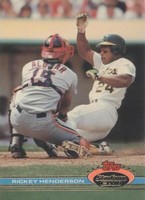 1991 Topps Stadium Club - Rickey Henderson #120