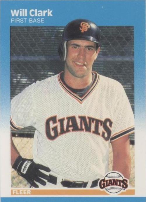 1987 Fleer - Will Clark #269