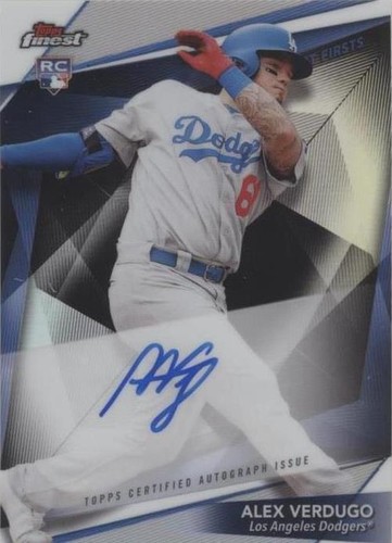 2018 Topps Finest - Alex Verdugo #FFA-AV