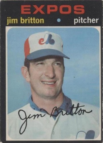 1971 O-Pee-Chee - Jim Britton #699