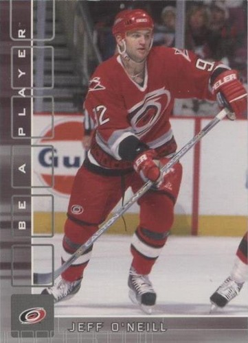 2001-02 In the Game Be A Player Memorabilia - Jeff O'Neill #276