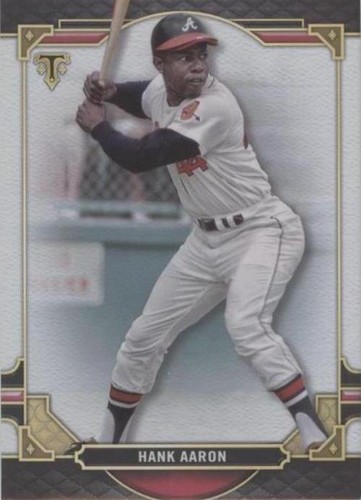 2022 Topps Triple Threads - Hank Aaron #8