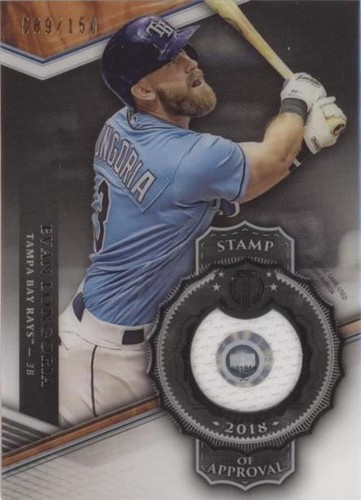 2018 Topps Tribute - Evan Longoria #SOA-EL