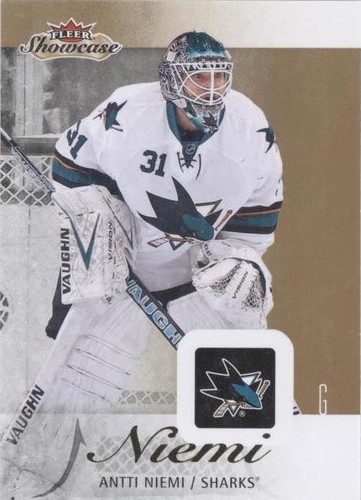 2013-14 Fleer Showcase - Antti Niemi #82
