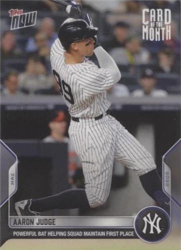 2022 Topps Now Card of the Month - Aaron Judge #M-MAY