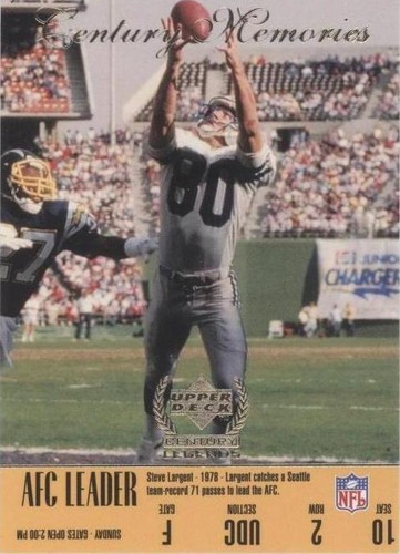 1999 Upper Deck Century Legends Steve Largent #176
