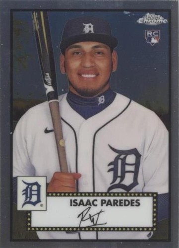2021 Topps Chrome Platinum Anniversary - Isaac Paredes #40