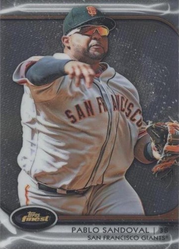 2012 Topps Finest - Pablo Sandoval #69