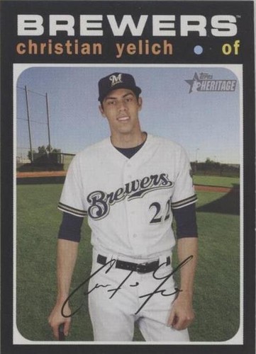 2020 Topps Heritage - Christian Yelich #174