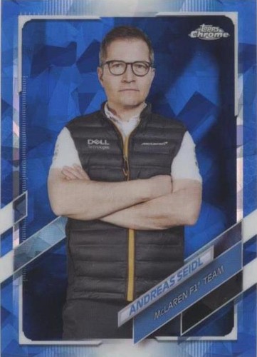 2021 Topps Chrome Sapphire Edition Formula 1 - Andreas Seidl #86