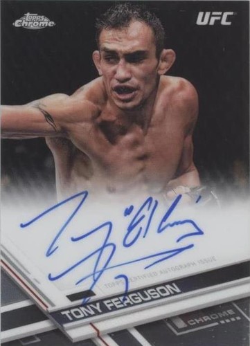 2017 Topps Chrome UFC - Tony Ferguson #FA-TF