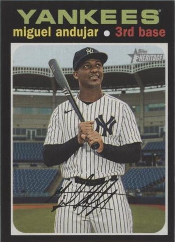 2020 Topps Heritage High Number - Miguel Andujar #551