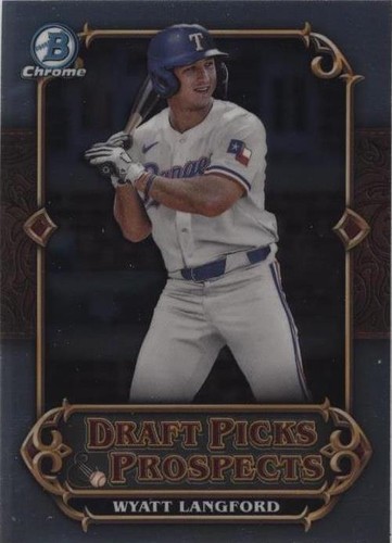 2023 Bowman Draft - Wyatt Langford #DPP-3