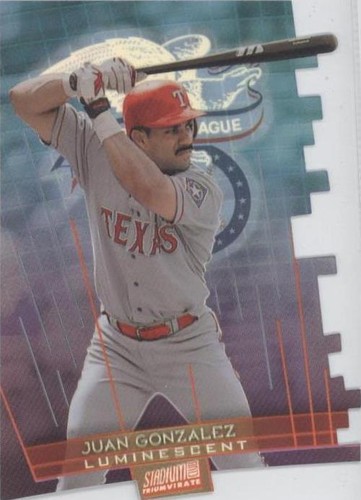 1999 Topps Stadium Club - Juan González #T13A
