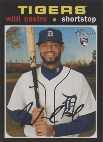 2020 Topps Heritage High Number - Willi Castro #526
