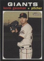 2020 Topps Heritage High Number - Kevin Gausman #716