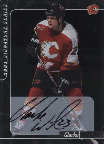 2000-01 In the Game Be A Player Signature Series - Clarke Wilm #145