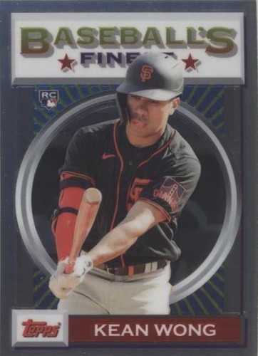 2020 Topps Finest Flashbacks - Kean Wong #129