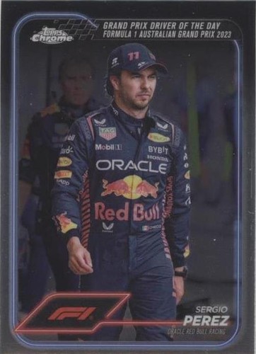 2024 Topps Chrome Formula 1 - Sergio Perez #161
