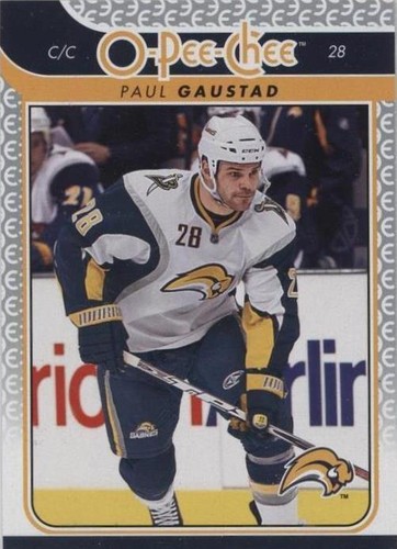 2009-10 O-Pee-Chee - Paul Gaustad #386