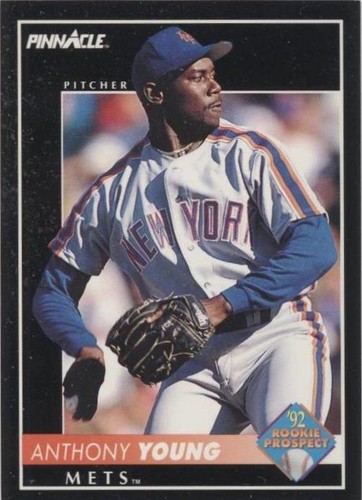 1992 Pinnacle - Anthony Young #558