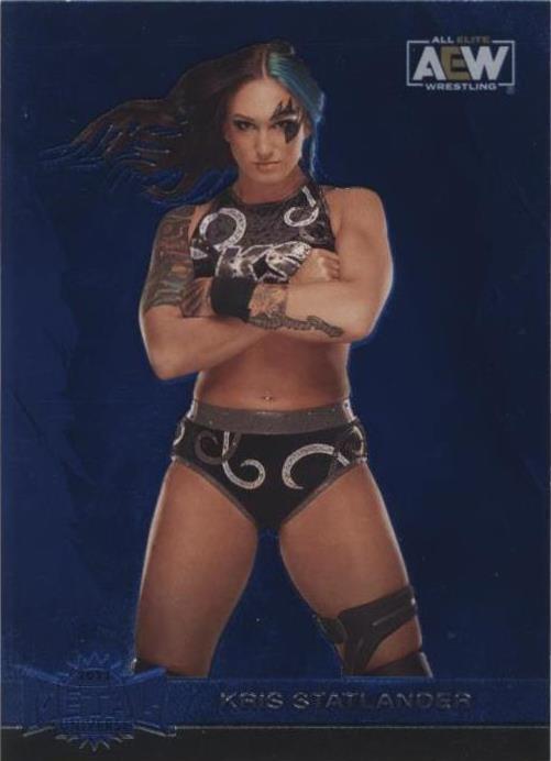 2022 Skybox Metal Universe AEW All Elite Wrestling - Kris Statlander #144