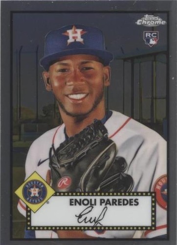 2021 Topps Chrome Platinum Anniversary - Enoli Paredes #57