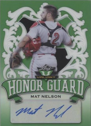 2021 Leaf Valiant - Mat Nelson #HG-MN1