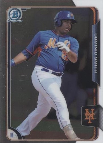 2015 Bowman Chrome - Dominic Smith #BCP224