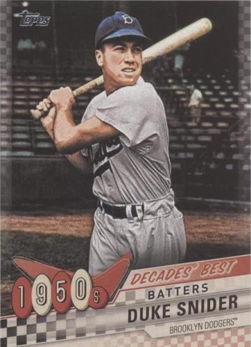 2020 Topps - Duke Snider #DB-13