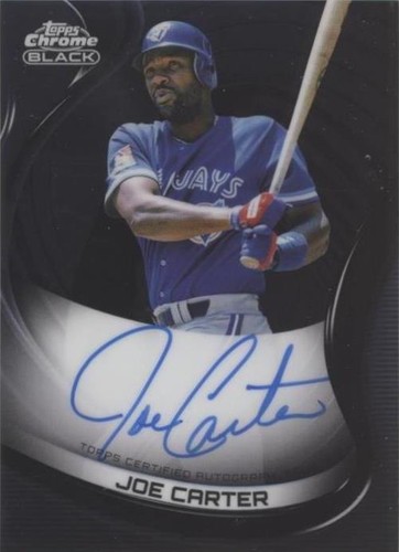 2022 Topps Chrome Black - Joe Carter #CBA-JC