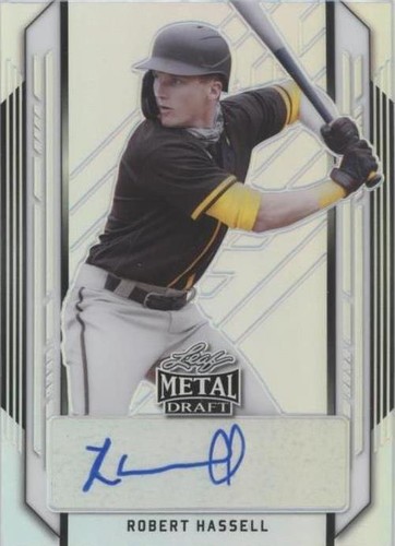 2021 Leaf Metal Draft - Robert Hassell #BA-RH1