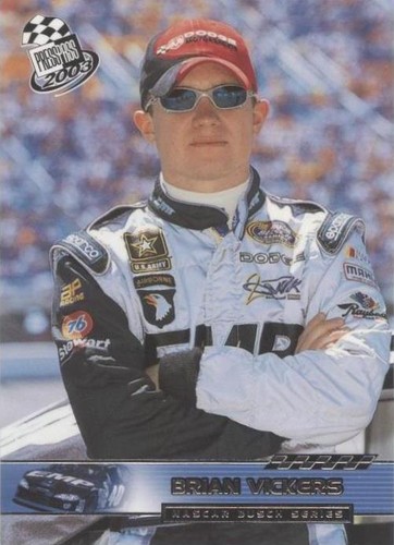 2003 Press Pass - Brian Vickers #40