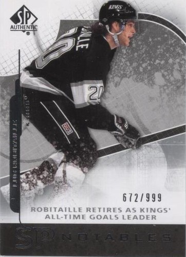 2008-09 SP Authentic - Luc Robitaille #125