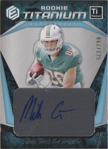 2018 Panini Elements Mike Gesicki #RTA-17