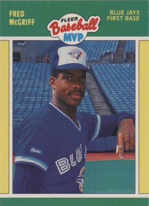 1989 Fleer Baseball MVP - Fred McGriff #27