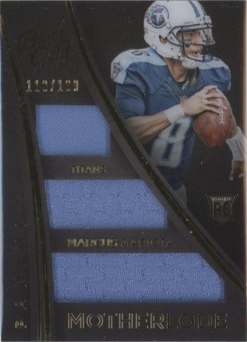 Panini Black Gold Marcus Mariota 2015 #ML-MM