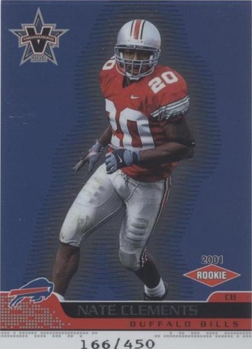 2001 Pacific Vanguard Nate Clements #106
